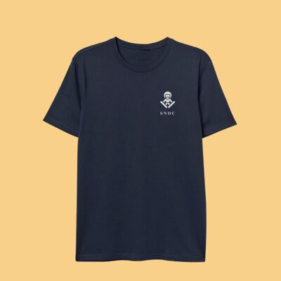 CAMISETA SKIADOR LOGO - AZUL MARINO