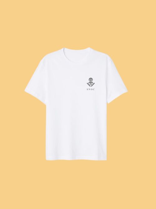 CAMISETA SKIADOR LOGO - BLANCO