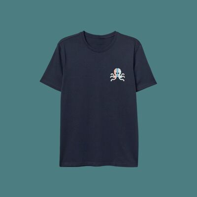 MINI T-SHIRT ETNICA SNOC - BLU MARINO