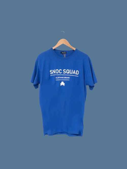 CAMISETA SNOC SQUAD - AZUL ROYAL