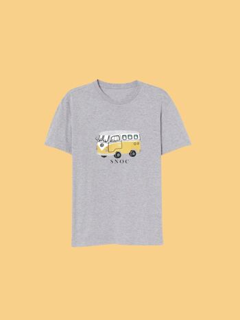 T-SHIRT VAN - GRIS CLAIR