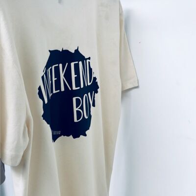 WEEKEND BOY ORGANIC T-SHIRT - NATURAL