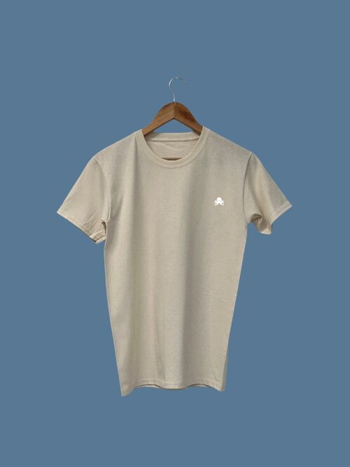 CAMISETA WHITE LOGO - GRIS PLOMO II