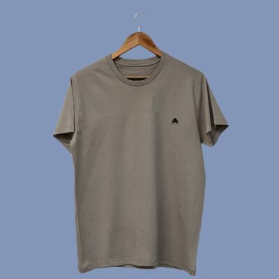 T-SHIRT BASIQUE SNOC - GRIS PIERRE