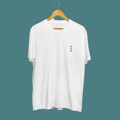 SNOC CROSS T-SHIRT - WHITE