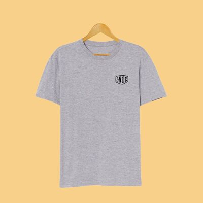 SNOC CAMISETA LIFE - GRIS CLARO