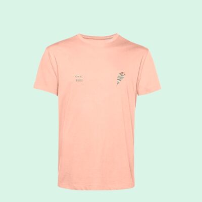 SNOC TRIBE T-SHIRT - CORAL