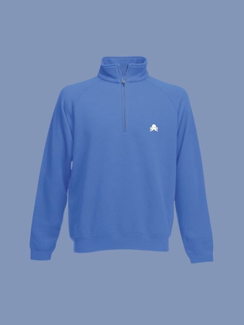 SNOC QUARTER ZIP ROYAL - AZUL