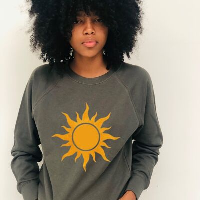 SNOC SUN SWEATSHIRT - DARK GRAY