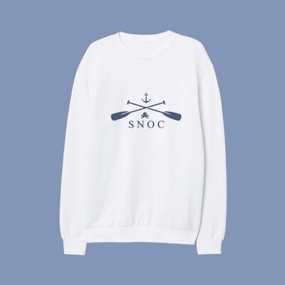 ANCHOR SWEATSHIRT - WHITE