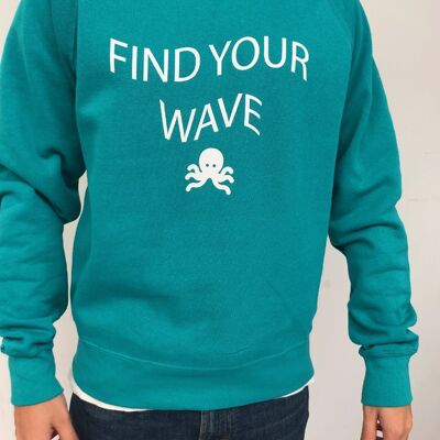 SUDADERA FIND YOUR WAVE