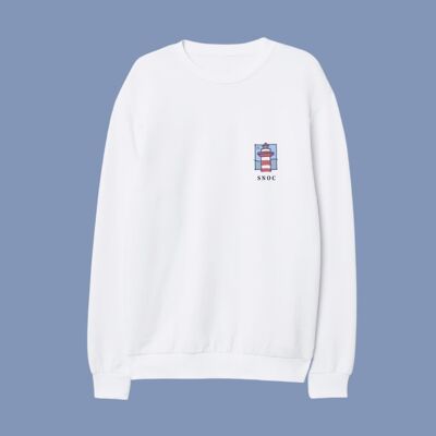 SWEATSHIRT KLEINES FARO - WEISS