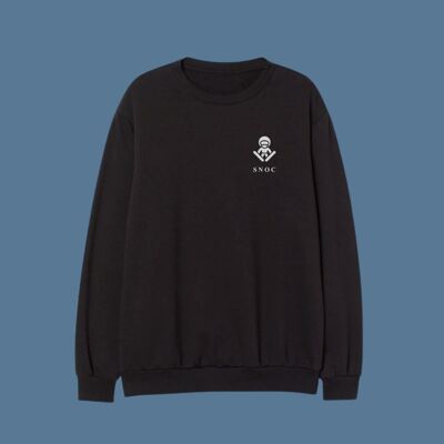 SKIADOR LOGO SWEATSHIRT - BLACK