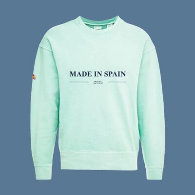 SWEATSHIRT HERGESTELLT IN SPANIEN BIOLOGISCH