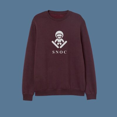 SKIADOR SWEATSHIRT - BURGUND