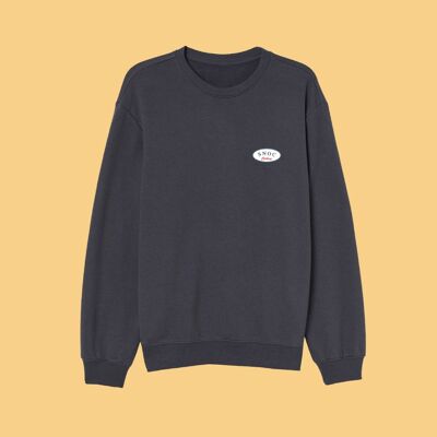 SNOC CLOTHING SWEATSHIRT - DUNKELGRAU