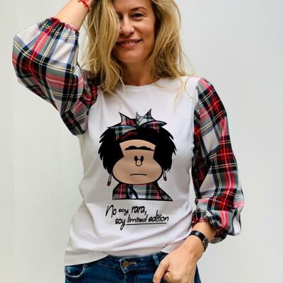 Camiseta Abullonada Mafalda Rara