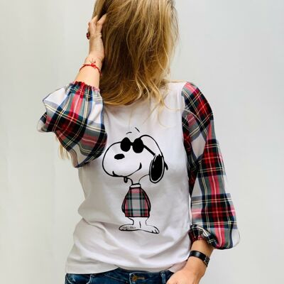 T-shirt bouffant Snoopy