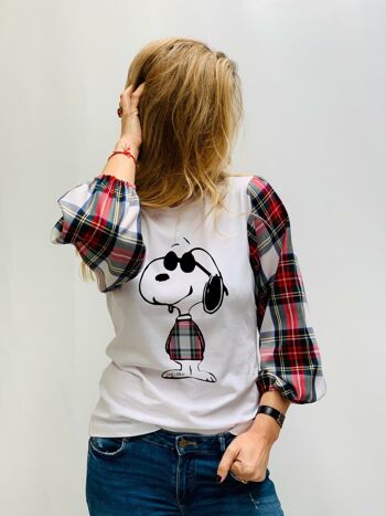 T-shirt bouffant Snoopy 1