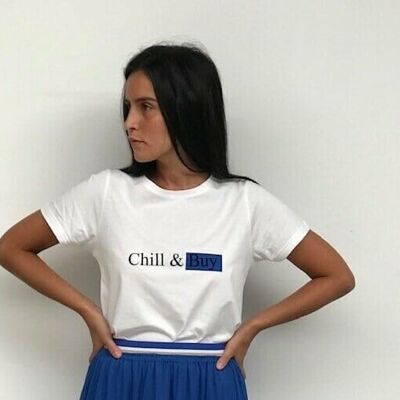 T-shirt con logo freddo