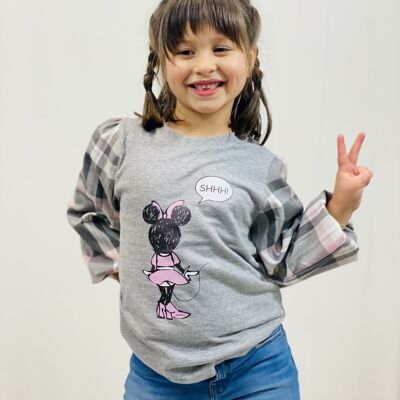 Minnie Shh Puff-T-Shirt