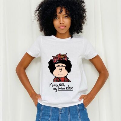 Seltenes Mafalda Tartan Basic T-Shirt