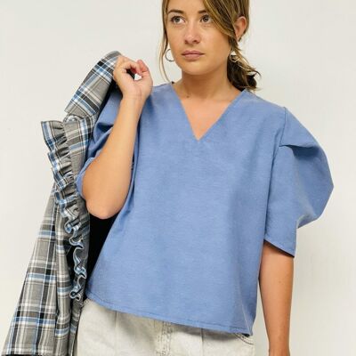 Sara Cowgirl Sleeve Shirt