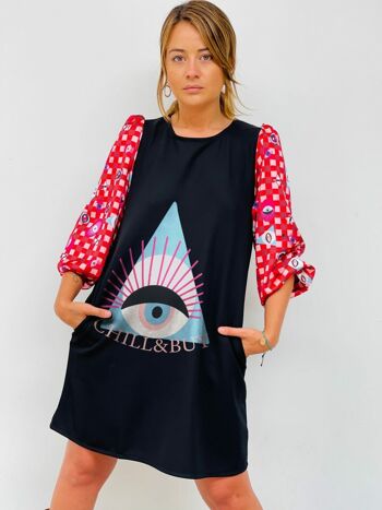 Robe bouffante Triangle Eye Visual 12