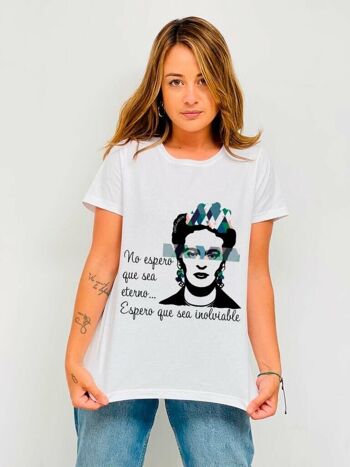 T-shirt basique Frida Losanges 2