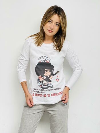 T-shirt basique M/L Mafalda Rockera 2