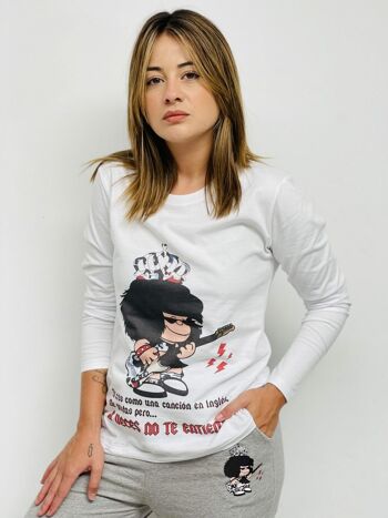 T-shirt basique M/L Mafalda Rockera 3