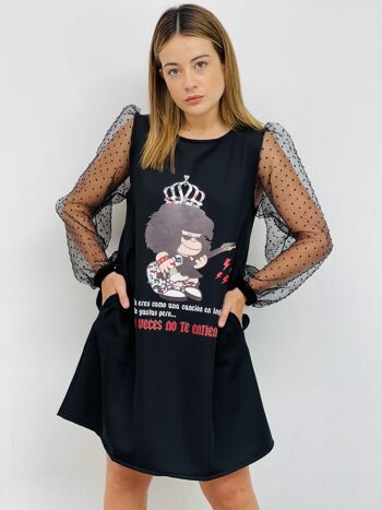 Robe Mafalda Rockera en organza bouffant 5