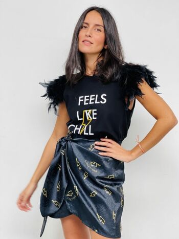 T-shirt Feathers Feels Sparkles 5