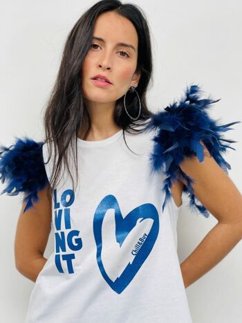 T-shirt Plumes L'aimer 24