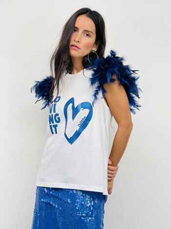 T-shirt Plumes L'aimer 25