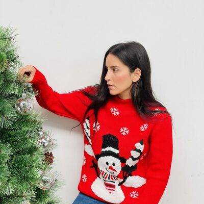 Snowman Christmas Sweater