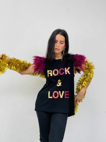T-shirt à plumes Rock&Love 3