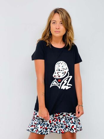 T-shirt Basique Fille Casquette Terrestre 17