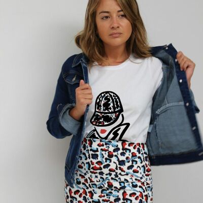 T-shirt Basique Fille Casquette Terrestre