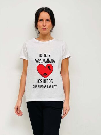 T-shirt basique Bisous du cœur 4