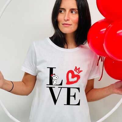 Camiseta Básica Muñeco Love