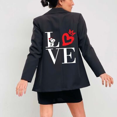 Blazer con borchie Love Doll