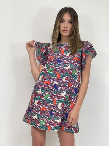 Robe mosaïque Keira 7