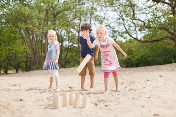 Jeu de lancer finlandais - jouet en bois - jeu d'extérieur - jeu pour enfants - Bs Toys 2