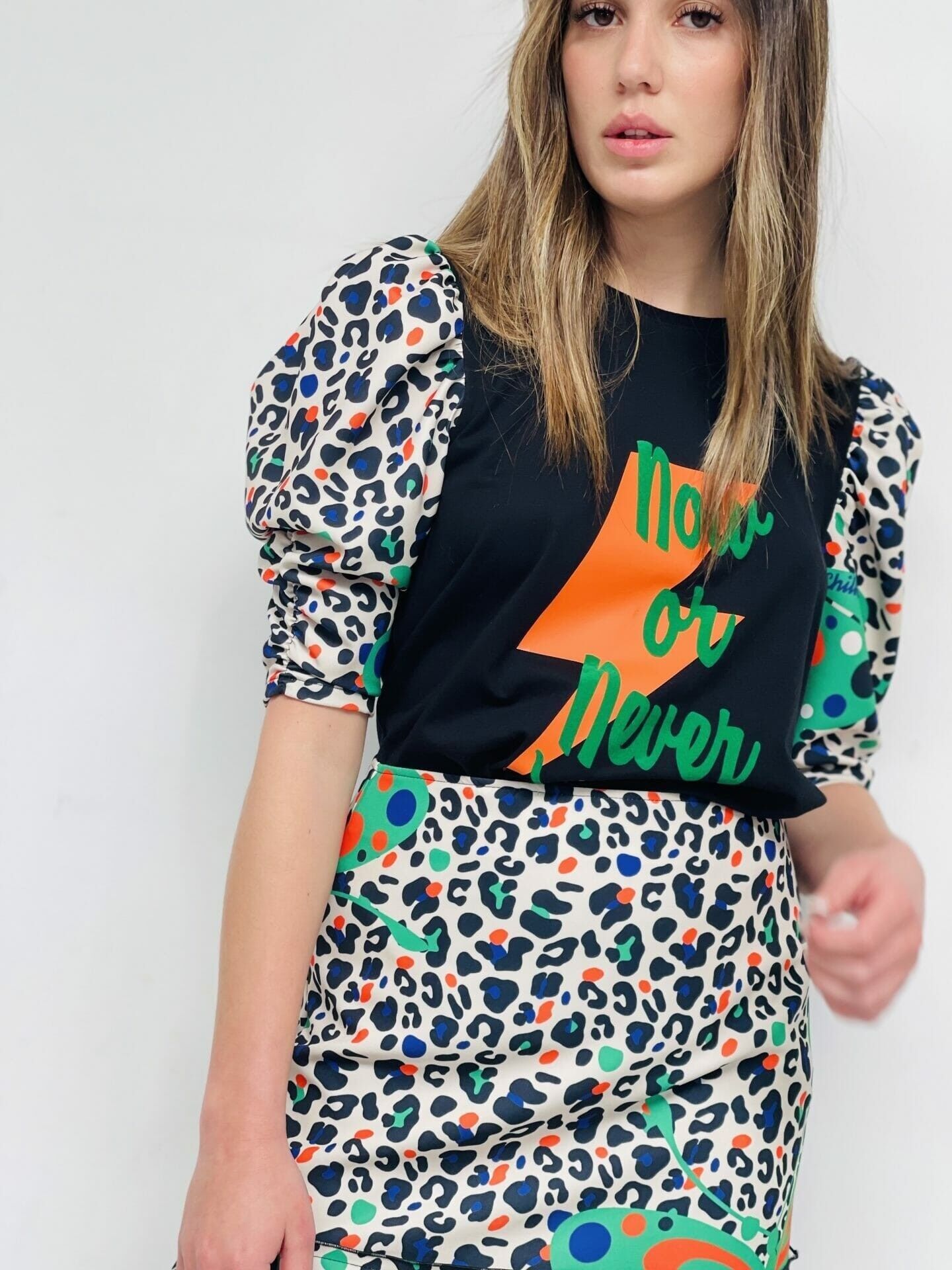 T-Shirt Nina Lightning Never Print Fly