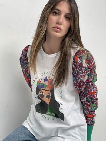 T-shirt Mosaïque Frida Cannelle 4