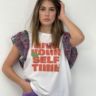 T-shirt mosaïque Keira Self Time