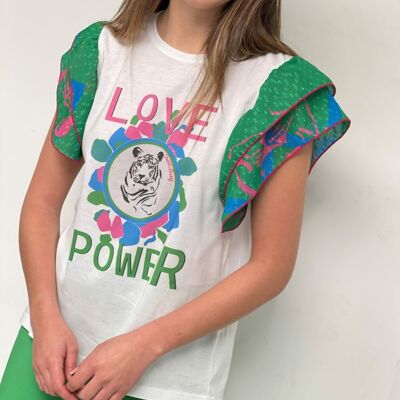 Keira Love ist Power-T-Shirt