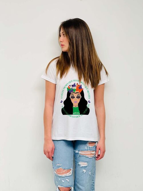 Camiseta Básica Frida Mosaico