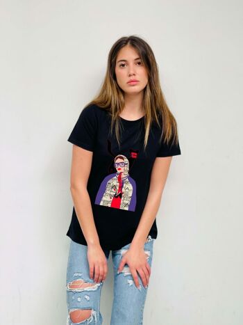 T-shirt basique fille de la ville 4